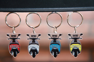 GOGORO 插畫設計款鑰匙圈