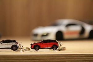 《MAZDA CX3》插畫設計款鑰匙圈