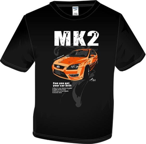 Ford Focus MK2 插畫設計款T-shirt《行雲流水》