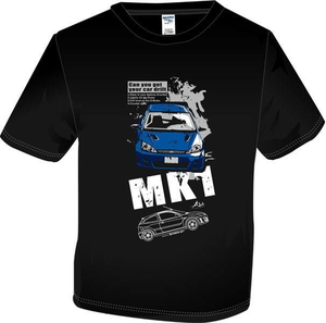Ford Focus MK1 插畫設計款T-shirt《風雲》